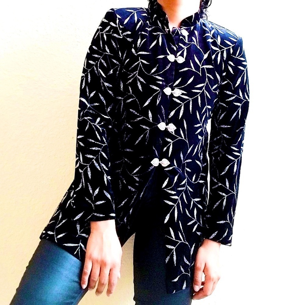 JBS | Vintage Velvet Blazer/Top